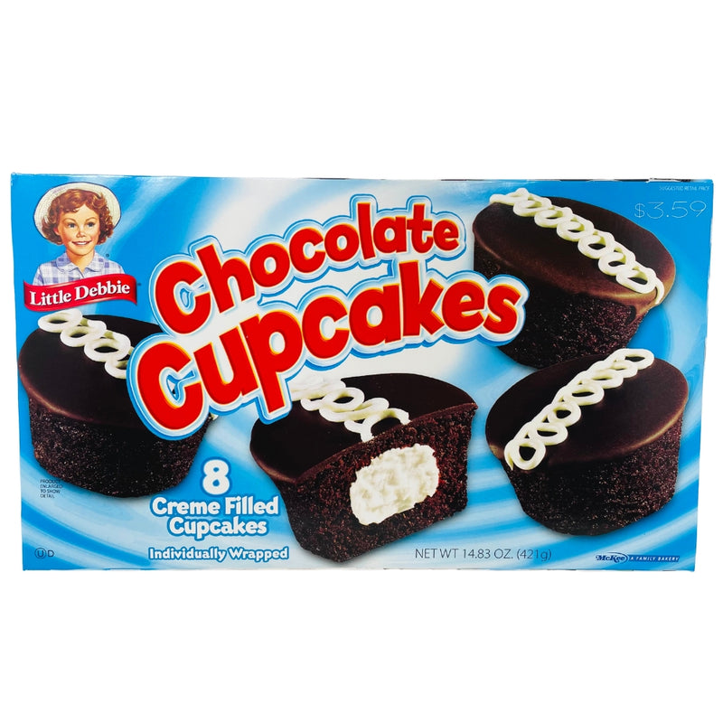 Little Debbie Chocolate Cupcakes (8 Pieces) - 1 Box