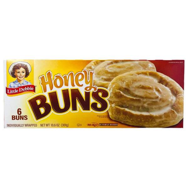 Little Debbie Honey Buns (6 Pieces) - 1 Box