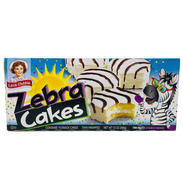 Little Debbie Zebra Cakes (10 Pieces) - 1 Box