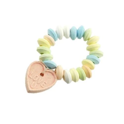 Love Beads Candy Charm Bracelet 12g - 48 Pack