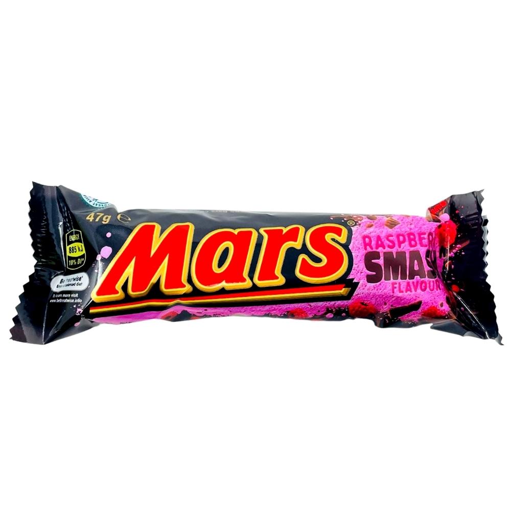 Mars Raspberry Smash Nougat chocolate Australia candy wholesale