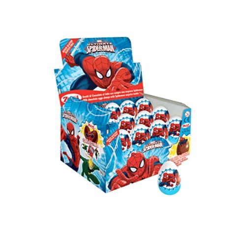 Marvel Spiderman Chocolate Surprise Eggs-24 CT