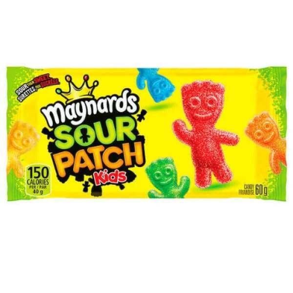 Maynards Sour Patch Kids Candy 60g - 18 Pack - Canadian Candy