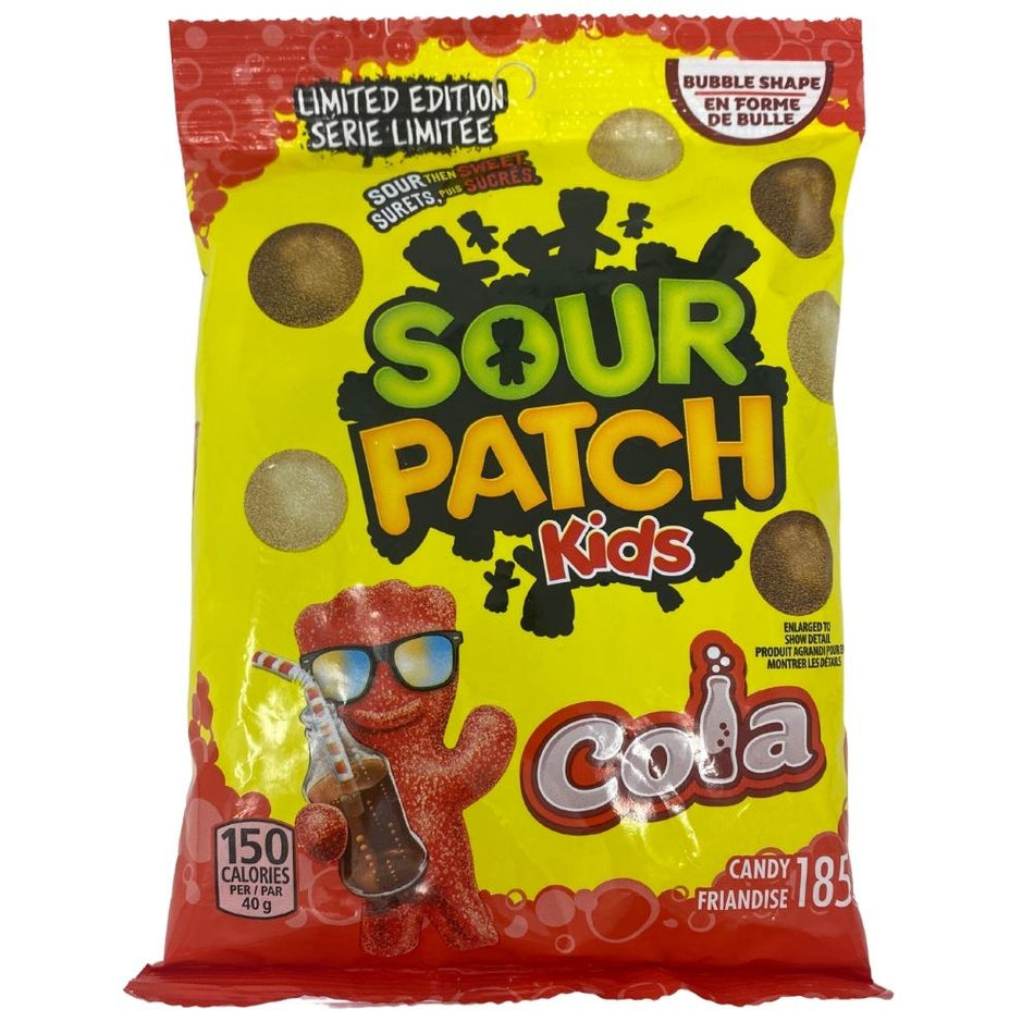 Maynards Sour Patch Kids Cola 185g - 12 Pack