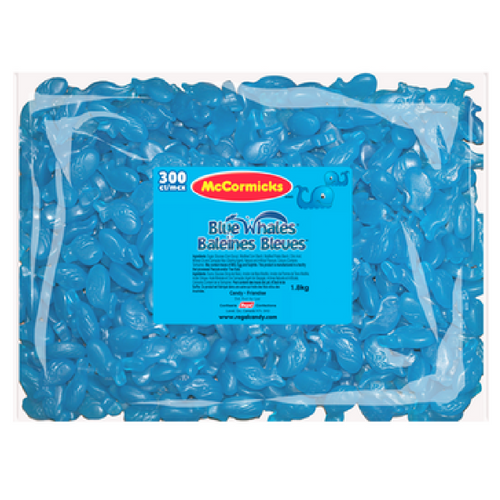 Blue Whale Candy - Mccormicks Candy  - Bulk Candy