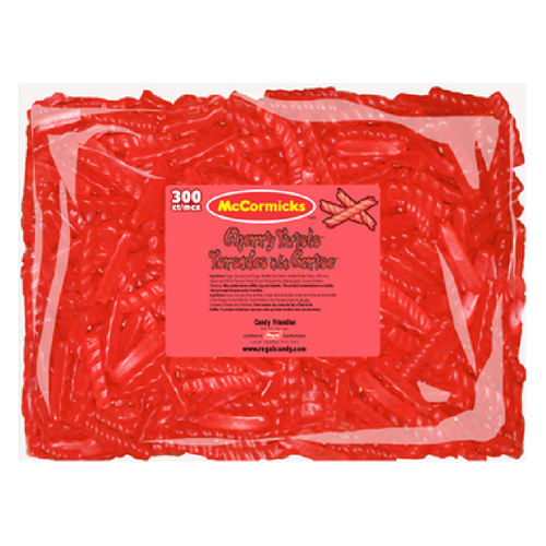 McCormicks Candy Cherry Twists Bulk Candy Canada-Old Fashioned Candies