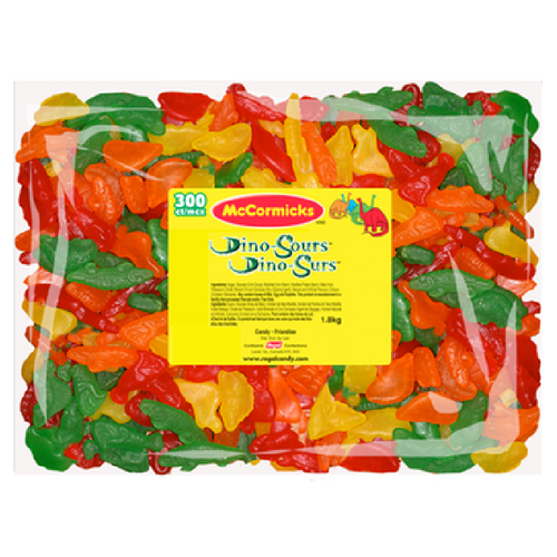 McCormicks Candy Dino Sours Bulk Candy Canada-Old Fashioned Candy