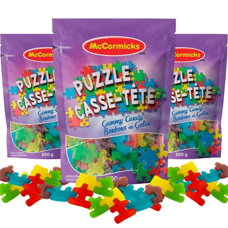 McCormicks Gummy Puzzle Candy - 300g