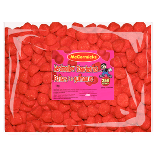 McCormicks Marshmallow Candy Strawberries Bulk Candy Canada