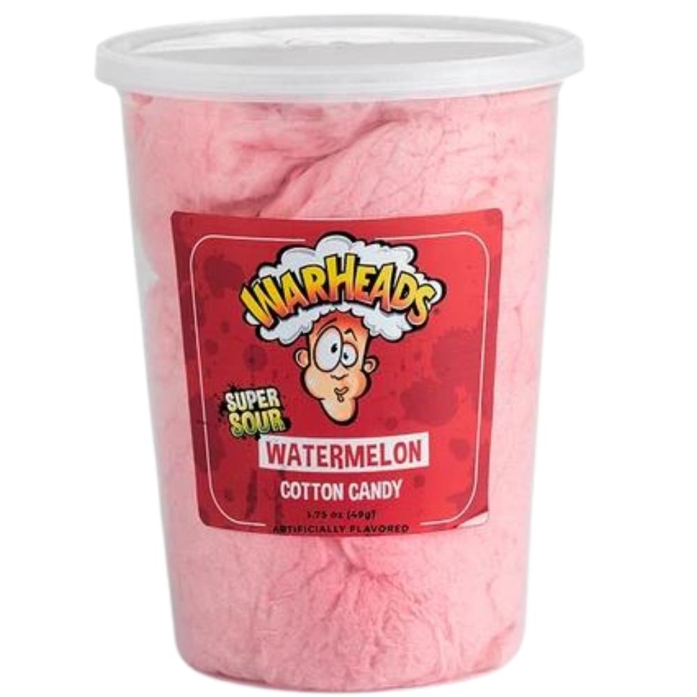 Warheads Sour Watermelon Cotton Candy - 12 Pack
