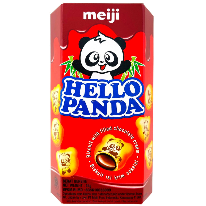 Meiji Hello Panda Chocolate Cookies 45g (Indonesia) - 10 Pack