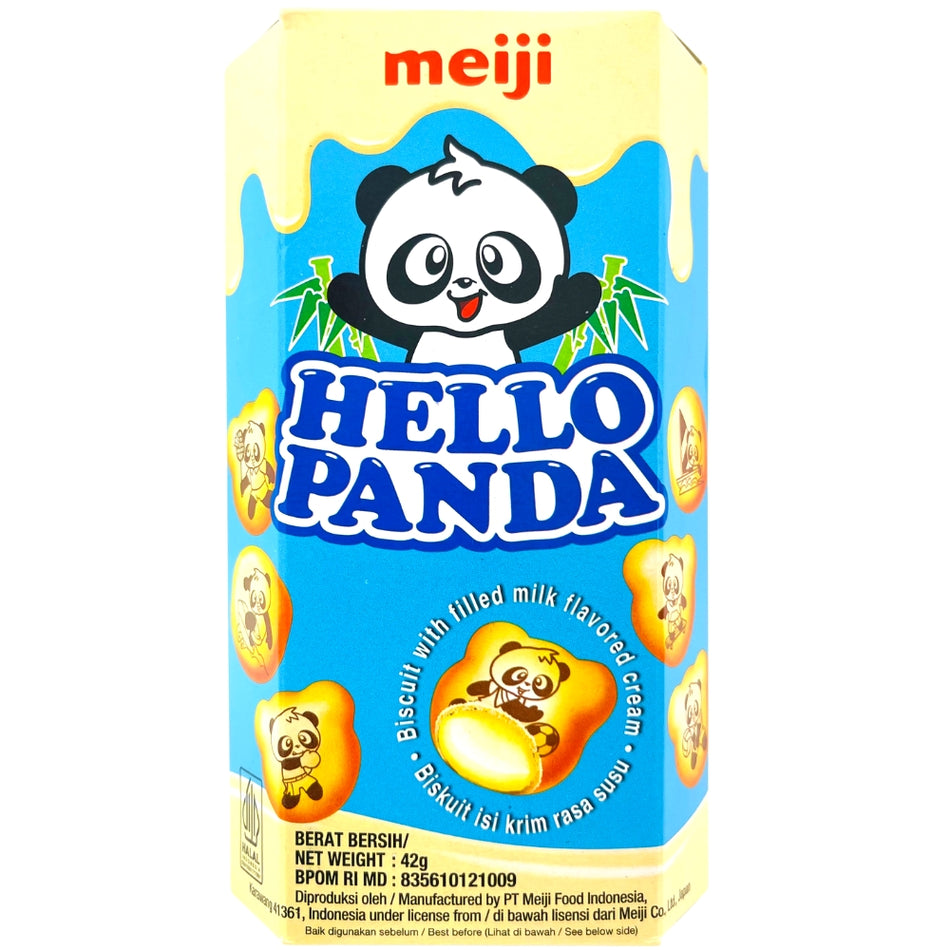 Meiji Hello Panda Vanilla Cookies 45g (Indonesia) - 10 Pack