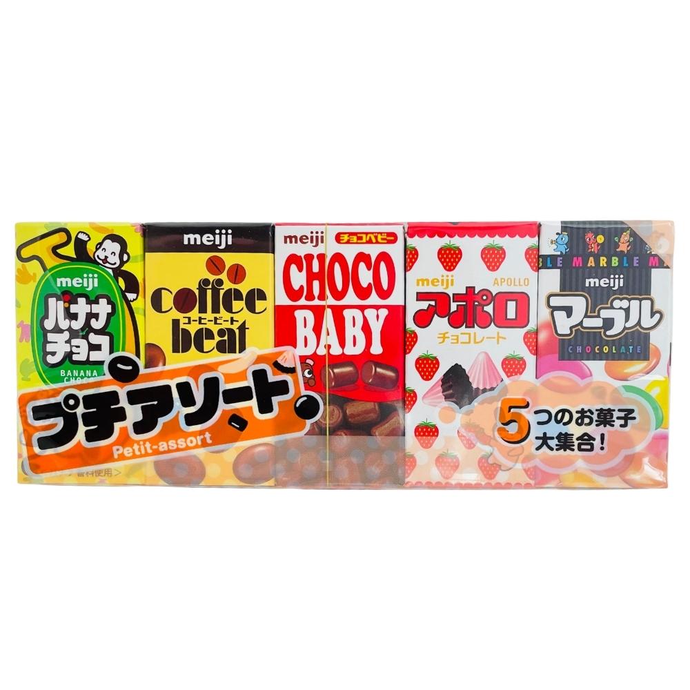 Meiji Petit Popular Chocolates Assortment 50g (Japan) - 10 Pack