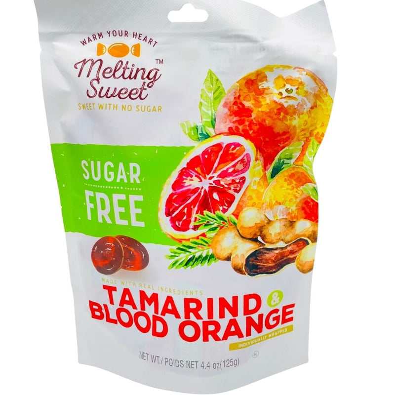 Melting Sweet Sugar Free Tamarind & Blood Orange 125g - 12 Pack
