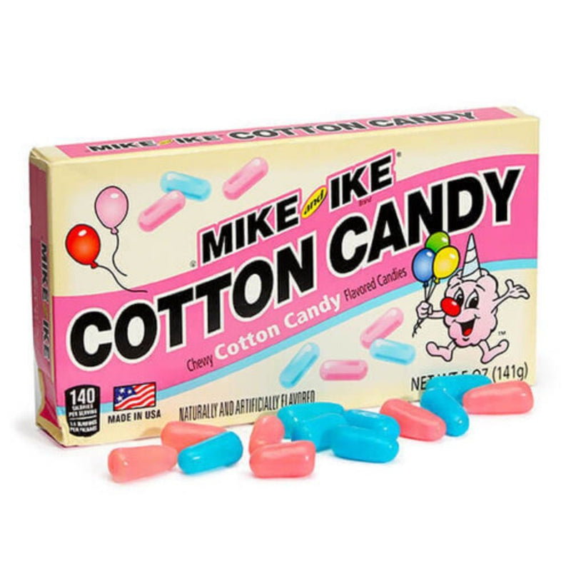 Mike and Ike Cotton Candy Theater Box-12 CT