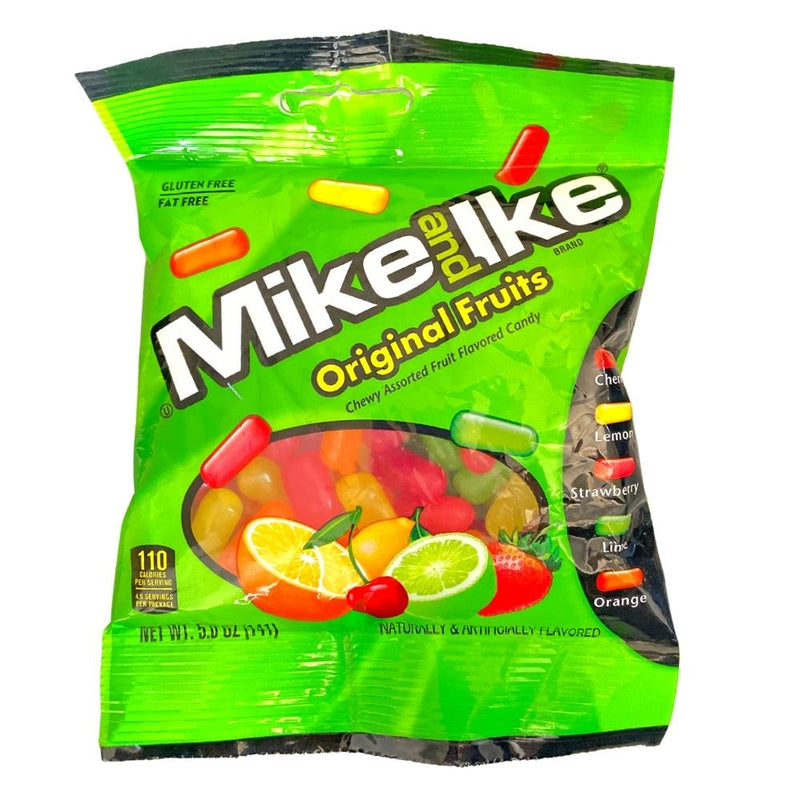 Mike and Ike Original Fruits Bag 5oz - 12 Pack