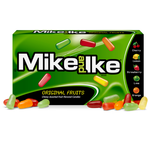 Mike and Ike Original Fruits Candy Theater Box