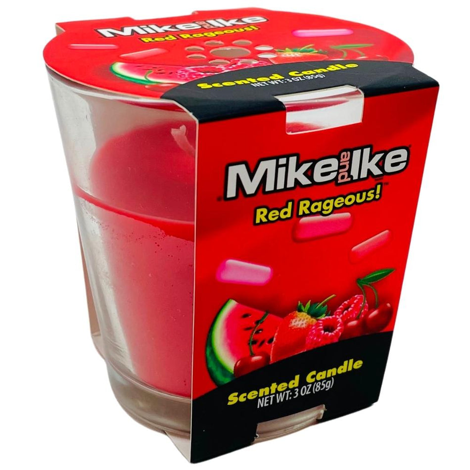 Mike and Ike Red Rageous Scented Candle 3oz - 8 Pack
