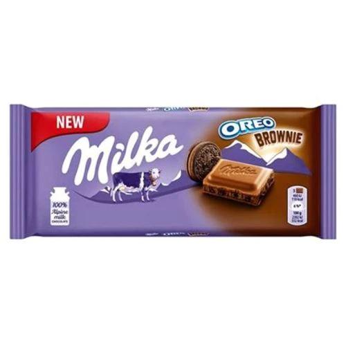 Milka Oreo Brownie Choco Chocolate 100g - 22 Pack