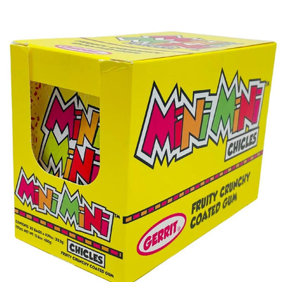 Mini Mini Chicles Fruit Gum 0.79oz - 20 Pack