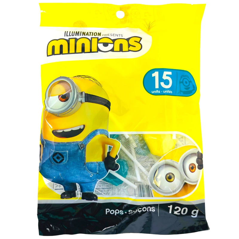 Minions Pops (15 Pieces) 120g - 24 Pack