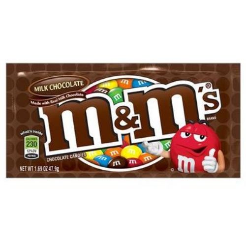 M&M's Milk Chocolate Candies-24 CT