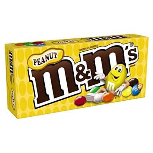 M&M's Peanut Chocolate Candies Theater Boxes-12 CT