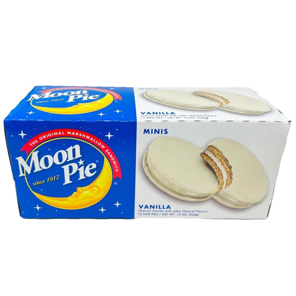 Moon Pie Minis Vanilla 28g 12 Pieces - 1 Box