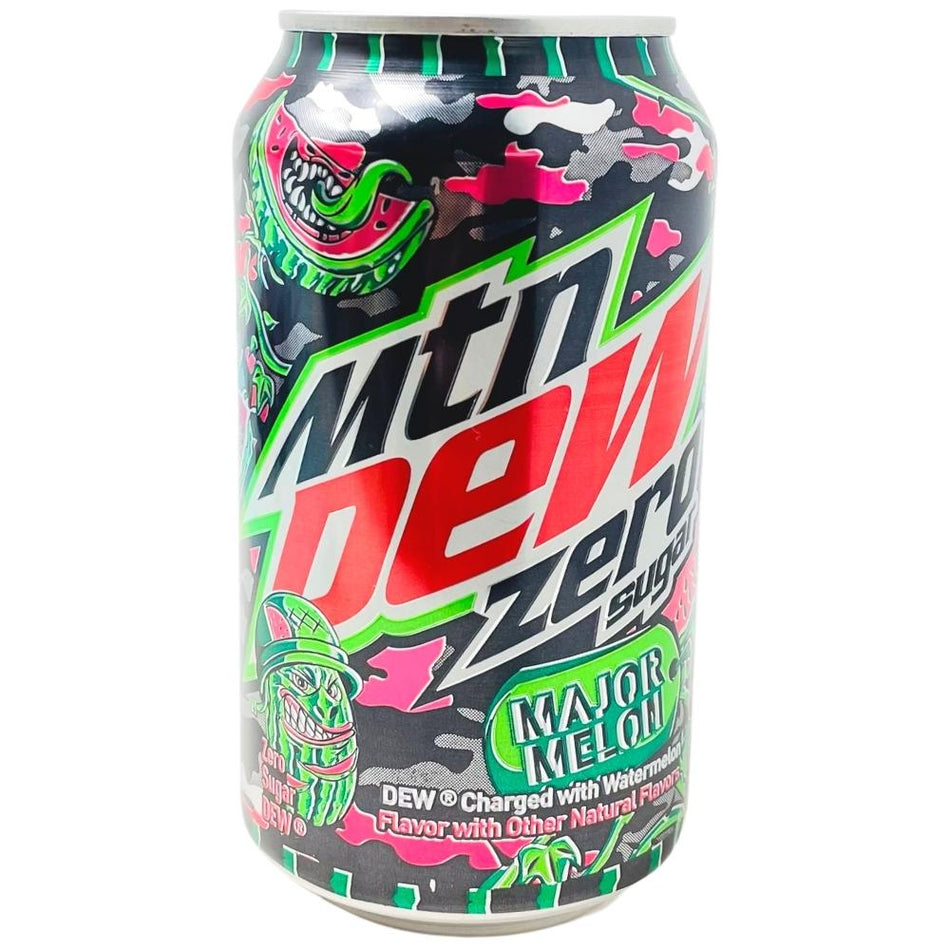 Mountain Dew Zero Sugar Major Melon - 12 Pack