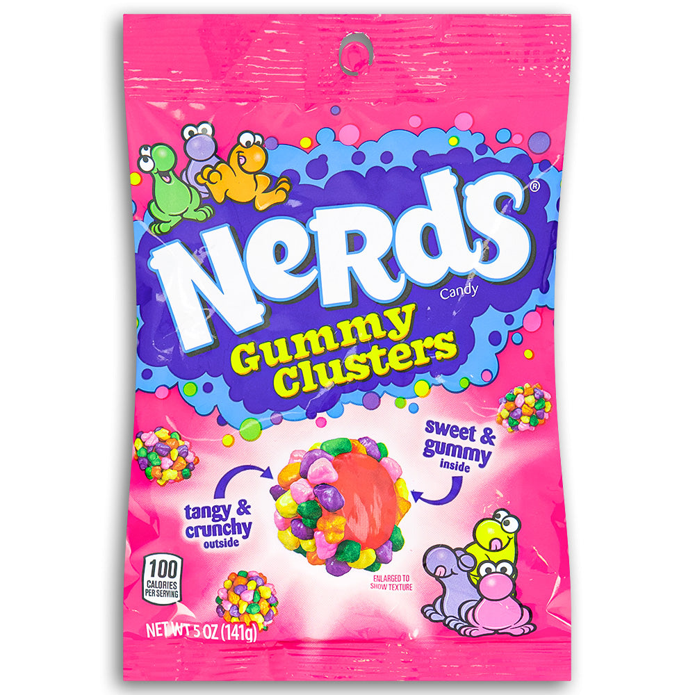 Nerds Gummy Clusters Candy 5oz - 12 Pack - Wonka