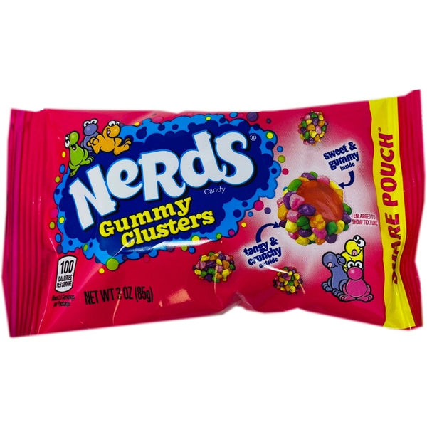 Nerds Gummy Clusters Red 3oz - 12 Pack