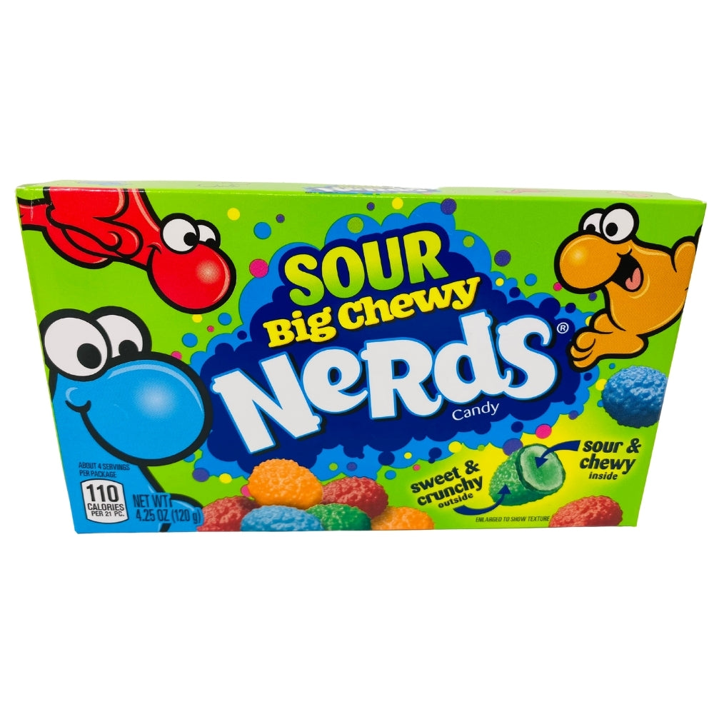 Nerds SOUR Big Chewy Theater Box 4.25oz - 12 Pack