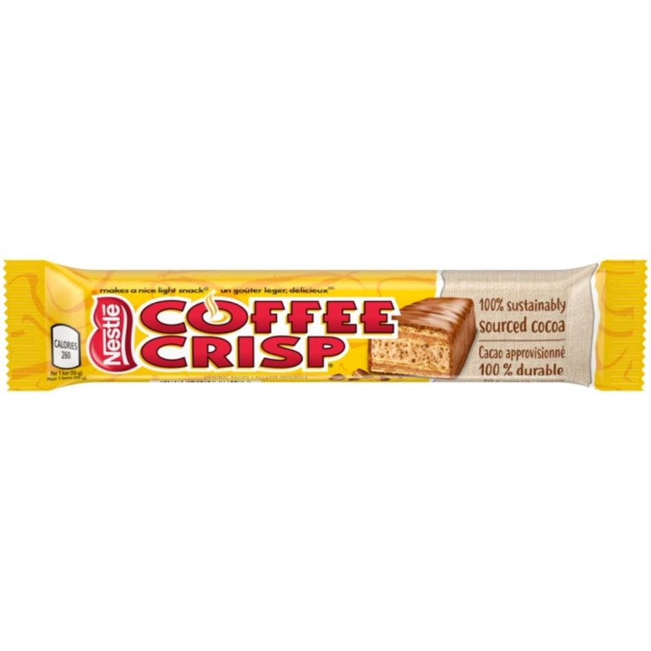 Coffee Crisp -Canadian Chocolate Bars  | iWholesaleCandy.ca