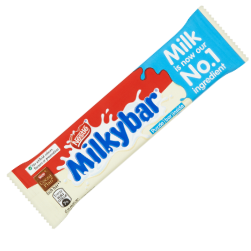 Nestle Milkybar Medium Bar UK British Chocolate Bars