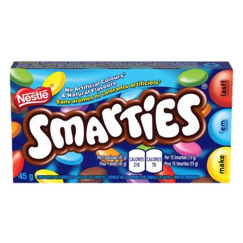 Nestle Smarties Chocolate Candies-24 CT Smarties Canada