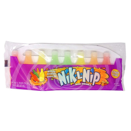 Nik L Nip Wax Bottle Candy 8 Bottles - 12 Pack