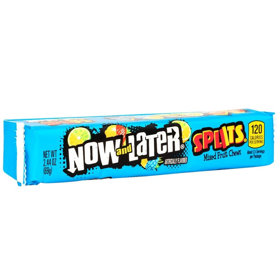 Now and Later Splits 2.44 oz - 24 Pack