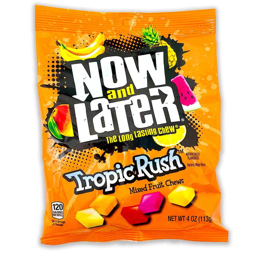 Now & Later Tropical Bash 113g - 12 Pack