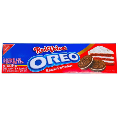 Oreo Red Velvet 94g (Korea) - 12 Pack