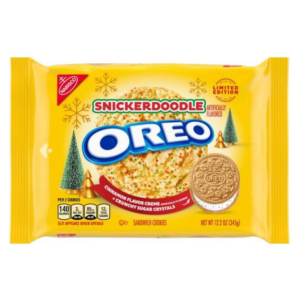 Oreo Snickerdoodle Christmas 12.2oz - 12 Pack