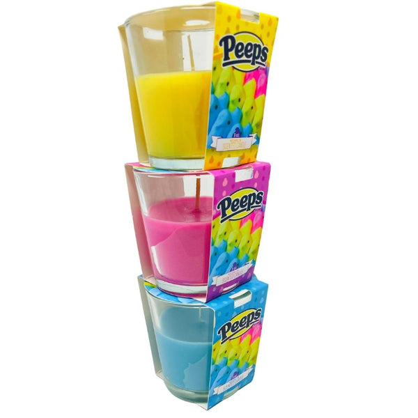 Peeps Assorted Marshmallow Scented Candle - 24 Pack