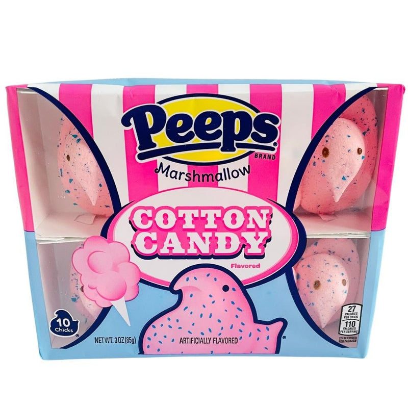 Peeps Marshmallow Chicks Cotton Candy 3oz - 36 Pack