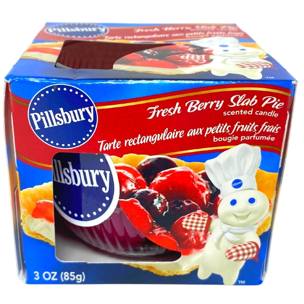 Pillsbury Scented Candle Fresh Berry Slab Pie 3oz - 8 Pack