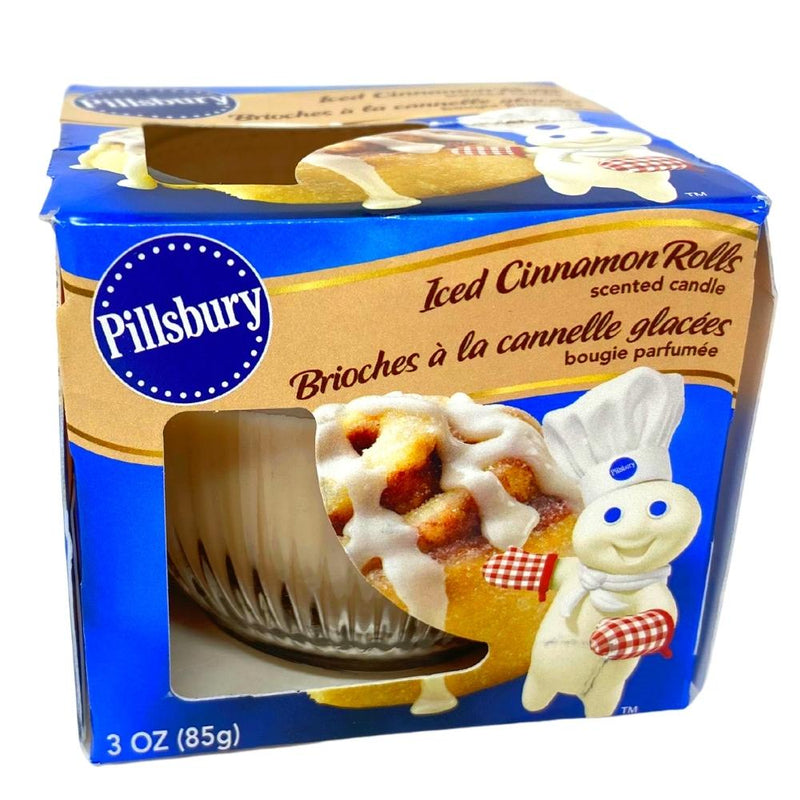 Pillsbury Scented Candle Iced Cinnamon Roll 3oz - 8 Pack