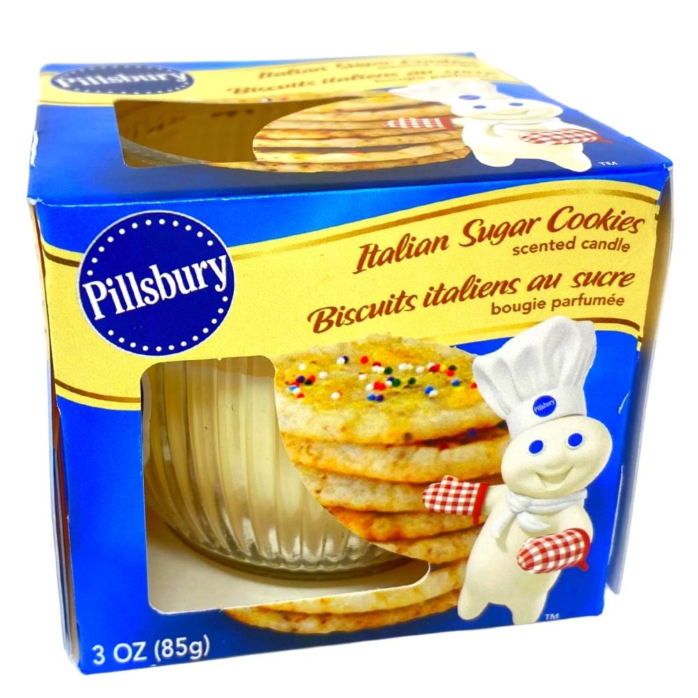 Pillsbury Scented Candle Italian Sugar Cookie 3oz - 8 Pack