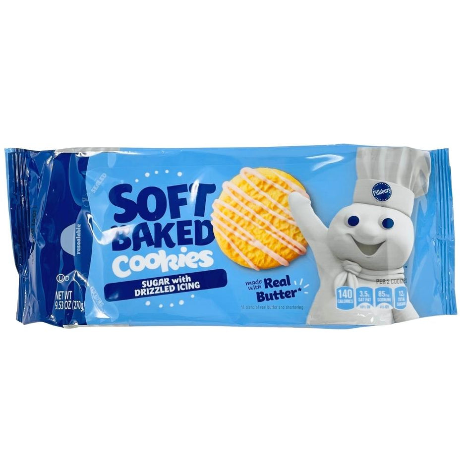 Pillsbury Soft Baked Sugar Cookies 270g - 12 Pack