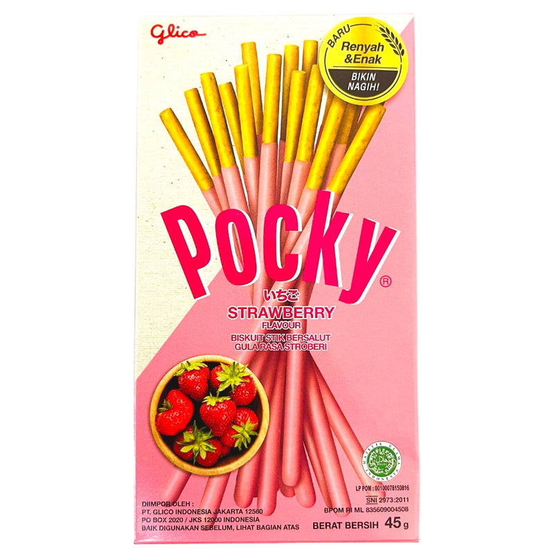 Pocky Sticks Strawberry 45g (Indonesia) - 10 Pack