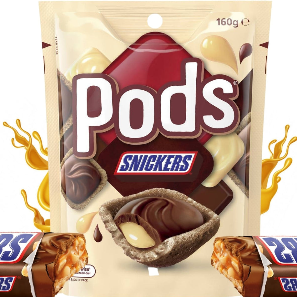 Pods Snickers chocolate Australia candy wholesale