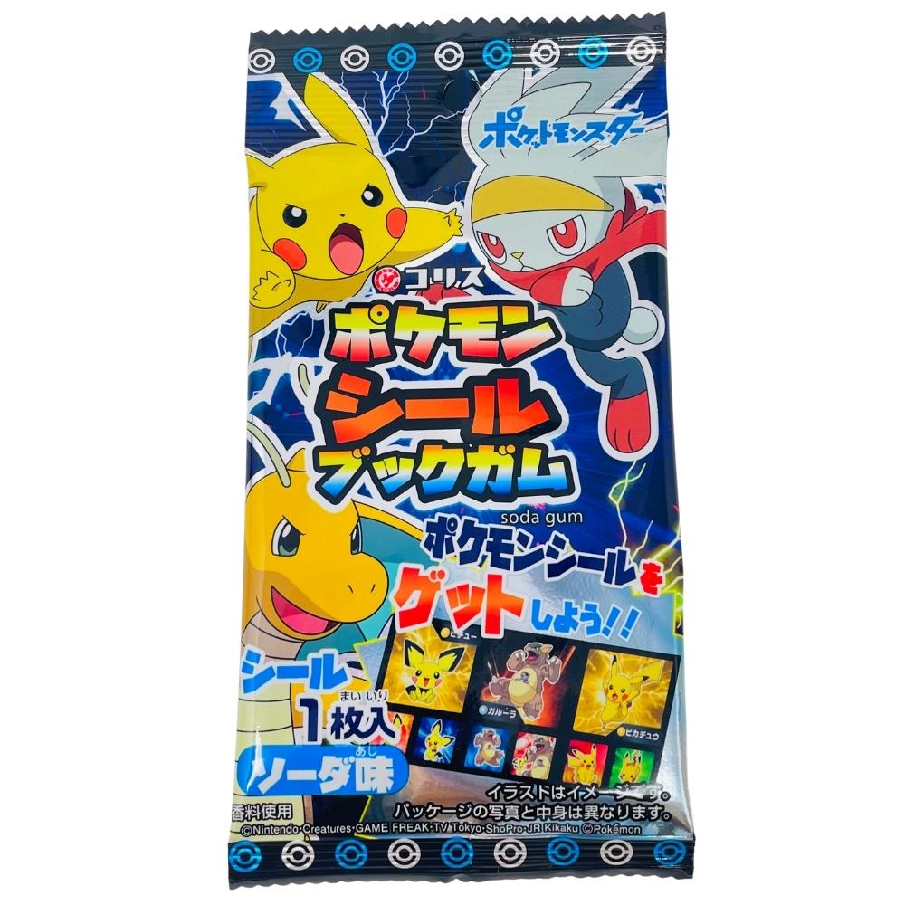 Pokemon Coris Seal Book Gum Soda (Japan) - 15 Pack