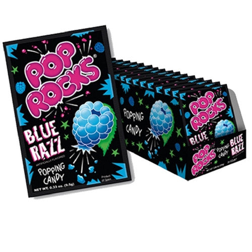 Pop Rocks Blue Razz Retro Candy Wholesale